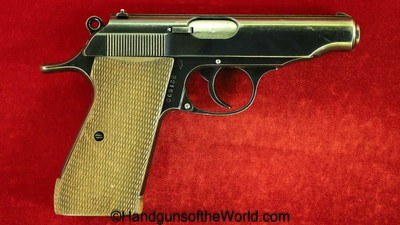 Walther PP, .22 caliber, Special Order Olympia Tang and Target Grips - Image 2 of 19