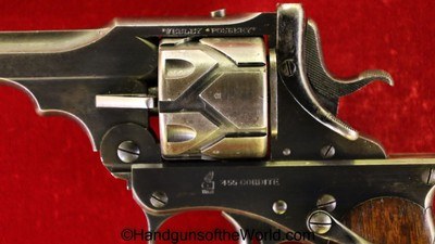 Webley 1903 Fosbery .455 caliber-ID’d to Brigadier General Christopher Ling with Holster - Image 11 of 20