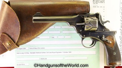 Webley 1903 Fosbery .455 caliber-ID’d to Brigadier General Christopher Ling with Holster - Image 1 of 20