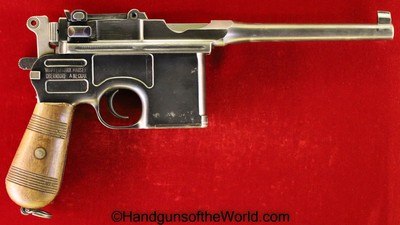 Mauser 1896 Broomhandle, 7.63mm, Treaty of Versailles Rework - Image 2 of 20