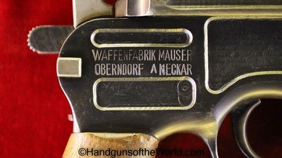 Mauser 1896 Broomhandle, 7.63mm, Treaty of Versailles Rework - Image 9 of 20