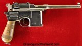 Mauser 1896 Broomhandle, 7.63mm, Treaty of Versailles Rework - Image 2 of 20