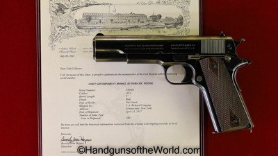 Colt Government Model, .45 caliber with Provenance - Image 1 of 12