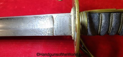 Wilkinson Regulation Rifle Sword Owned by FG Doyle - Image 15 of 19