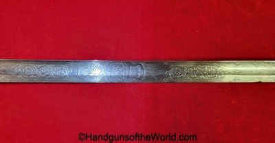 Wilkinson Regulation Rifle Sword Owned by FG Doyle - Image 6 of 19