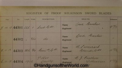 Wilkinson Scots Guard Sword Owned by Lord Garlies - Image 19 of 20