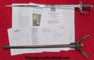 Wilkinson Scots Guard Sword Owned by Lord Garlies - Image 1 of 20