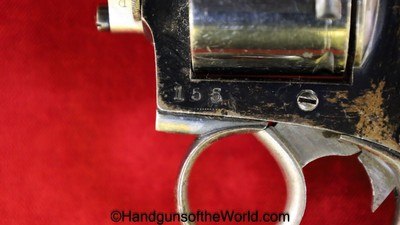 English Double Action Revolver, .450 caliber with Case - Image 15 of 19