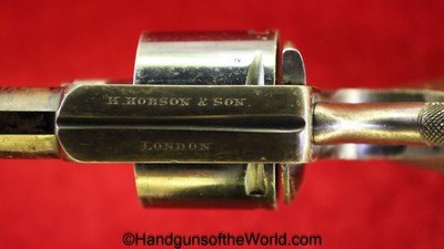 English Double Action Revolver, .450 caliber with Case - Image 11 of 19