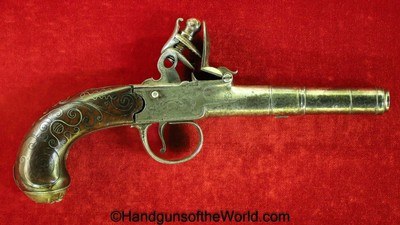 Murdock Flintlock Muff Pistol, 10mm - Image 2 of 19