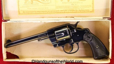 Colt New Army, Model 1894, .38 caliber, Built in 1910-Mint in Box - Image 1 of 20