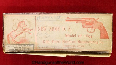 Colt New Army, Model 1894, .38 caliber, Built in 1910-Mint in Box - Image 20 of 20
