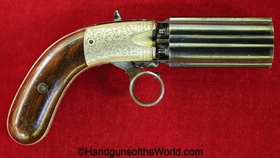 J.R. Cooper Under Hammer Pepperbox, 10mm with Case-Superb - Image 3 of 19