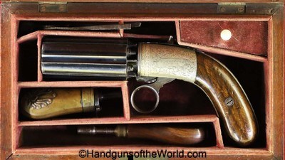 J.R. Cooper Under Hammer Pepperbox, 10mm with Case-Superb - Image 1 of 19
