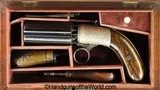 J.R. Cooper Under Hammer Pepperbox, 10mm with Case-Superb