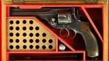 Webley Model 1900, .455 caliber, Cased with Provenance - Image 1 of 20