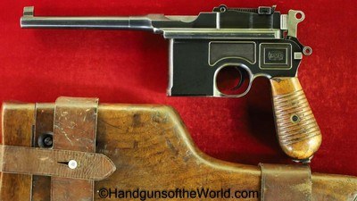 Mauser 1930 Commercial Broomhandle, 7.63mm with Stock & Harness - Image 1 of 20