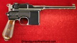 Mauser 1930 Commercial Broomhandle, 7.63mm with Stock & Harness - Image 3 of 20