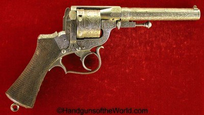 Perrin 1859, 10.4mm, Presentation Revolver with Case - Image 3 of 20