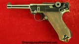 Luger 1929 Sneak, .30 caliber, Unnumbered-Un-Proofed