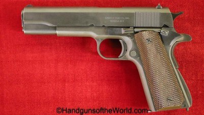 Colt/Ithaca 1911A1, .45acp, US Army Issue 1944-Fantastic - Image 1 of 20