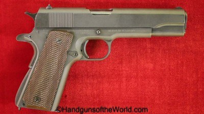 Colt/Ithaca 1911A1, .45acp, US Army Issue 1944-Fantastic - Image 2 of 20