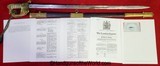 British Naval Officers Sword-HW Wyld, Captain of the HMS Pincher