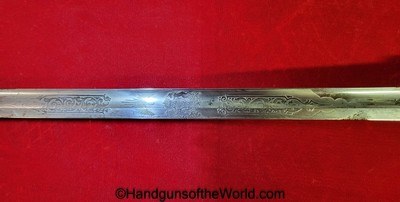 British Naval Officers Sword-HW Wyld, Captain of the HMS Pincher - Image 15 of 20