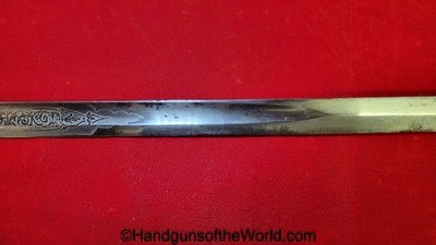 British Naval Officers Sword-HW Wyld, Captain of the HMS Pincher - Image 11 of 20