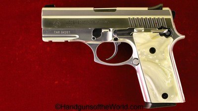 Taurus PT911, 9mm, Stainless with Pearlite Grips - Image 1 of 9
