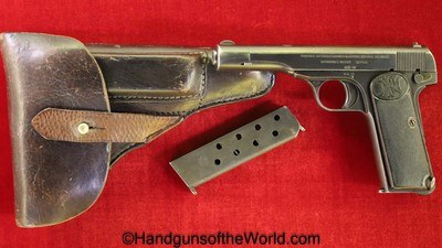 FN Browning 1922, 7.65mm, French Navy Issue-Full Rig - Image 1 of 20