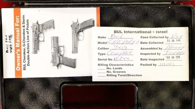 BUL Cherokee, 9mm, Like New in Case - Image 12 of 15