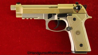 Beretta M9A3, 9mm, Desert Sand with Ammo Can Case and Box - Image 2 of 17