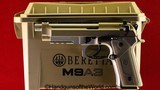 Beretta M9A3, 9mm, Desert Sand with Ammo Can Case and Box - Image 1 of 17