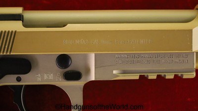 Beretta M9A3, 9mm, Desert Sand with Ammo Can Case and Box - Image 10 of 17