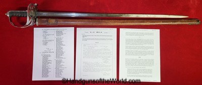 Wilkinson Infantry Sword with Major General Richardson Provenance - Image 1 of 18