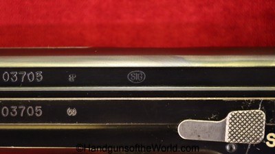 SIG P49, 9mm, Early Swiss Military Issue - Image 4 of 16