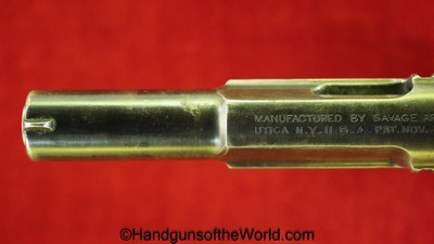 Savage 1907, .32 acp, 1st Variation with Steel Grips and a Low Number - Image 8 of 14