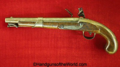 Simeon North Model 1819, .54 caliber Flint Lock Pistol-US Army Issue - Image 2 of 20