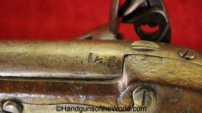 Simeon North Model 1819, .54 caliber Flint Lock Pistol-US Army Issue - Image 16 of 20