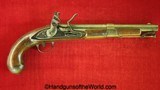 Simeon North Model 1819, .54 caliber Flint Lock Pistol-US Army Issue - Image 1 of 20