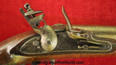 Simeon North Model 1819, .54 caliber Flint Lock Pistol-US Army Issue - Image 3 of 20