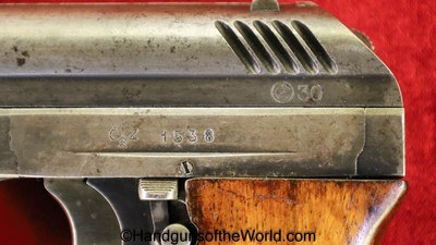 CZ 24/1928, .380 caliber, Long Grip with Stock - Image 12 of 20