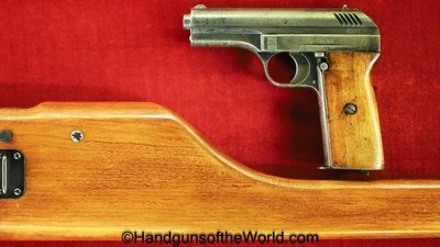 CZ 24/1928, .380 caliber, Long Grip with Stock - Image 1 of 20