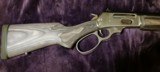 Marlin .45-70, green laminated stock, stainless steel - 2 of 6