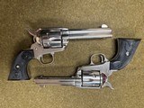 3rd Gen Colt Single Action Army revolvers in 38-40 - 2 of 4