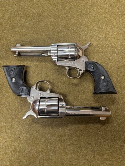 3rd Gen Colt Single Action Army revolvers in 38-40