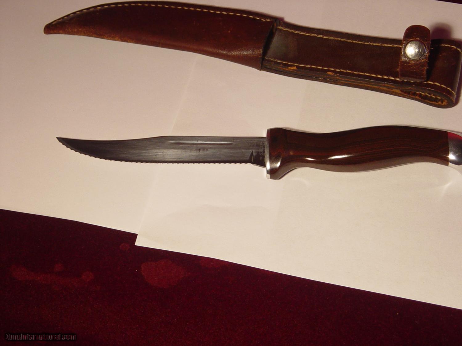 CUTCO HUNTING KNIFE FOREVER GUARANTEE