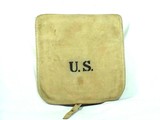 Indian War Model 1878 CAVALRY Canvas HAVERSACK Marked Columbia Arsenal - 1 of 4