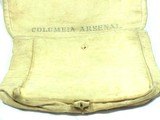 Indian War Model 1878 CAVALRY Canvas HAVERSACK Marked Columbia Arsenal - 4 of 4